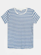 Ladies Blue Striped Tops