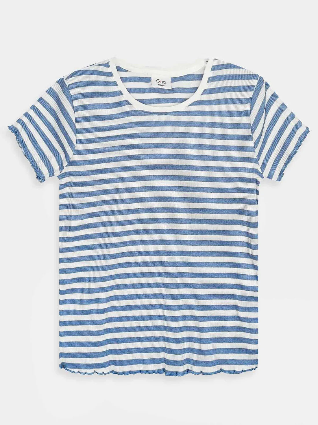 Ladies Blue Striped Tops