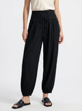 Ladies Crushed Balloon Leg Pant