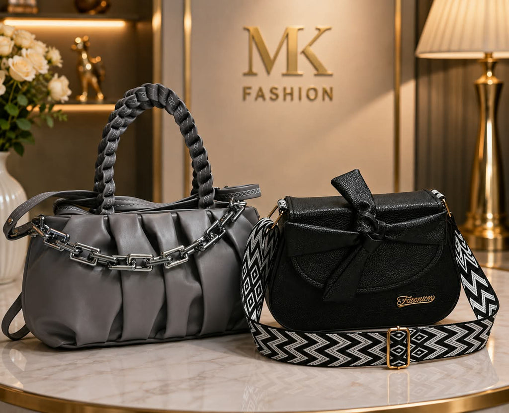 2 PCS Combo Set | Lady Crossbody Handy + Sling Bag | 8x6 Inch
