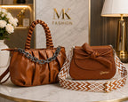 2 PCS Combo Set | Lady Crossbody Handy + Sling Bag | 8x6 Inch