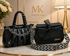 2 PCS Combo Set | Lady Crossbody Handy + Sling Bag | 8x6 Inch