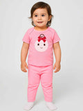 Baby Girls Pyjama Set With Applique