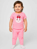 Baby Girls Pyjama Set With Applique