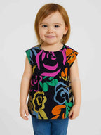 Girls Printed Top
