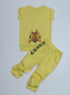 Q-Club Baby Girls Printed Pyjama Set