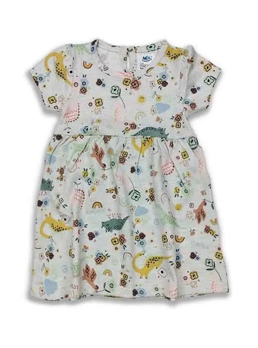 Baby Girls Printed Knit Dress
