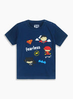 Justice League Boys Printed T Shirt