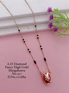 Diamond Golden Mangalsutra - 21 Variants
