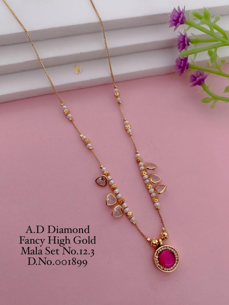 Diamond Golden Mangalsutra - 21 Variants