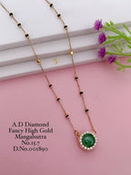 Diamond Golden Mangalsutra - 21 Variants