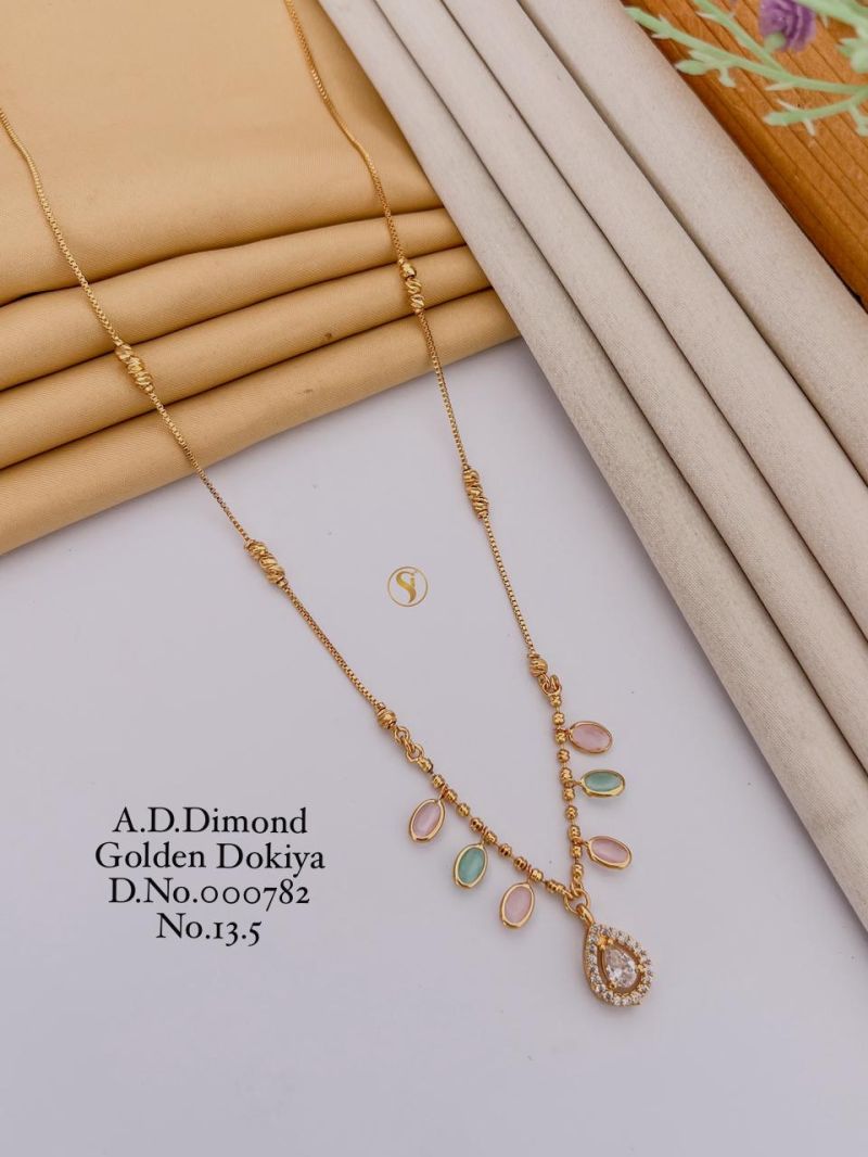 Diamond Golden Mangalsutra - 21 Variants