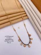 Diamond Golden Mangalsutra - 21 Variants