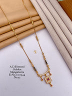 Diamond Golden Mangalsutra - 21 Variants