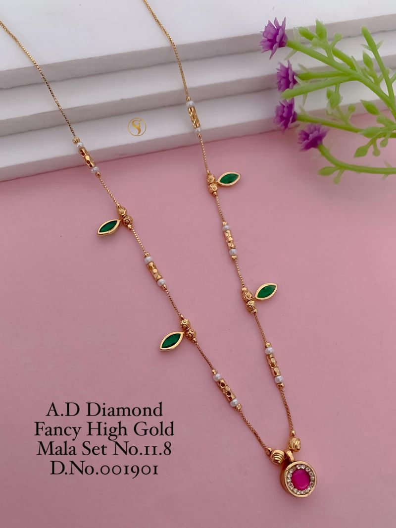 Diamond Golden Mangalsutra - 21 Variants