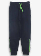 Boys Black Outer Wear Sets Sweatshirt And Jogger