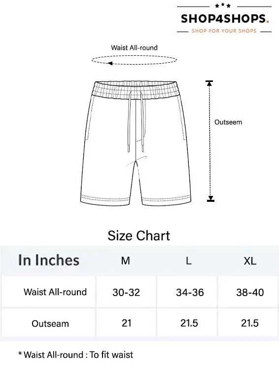 Mens French Terry Shorts Black