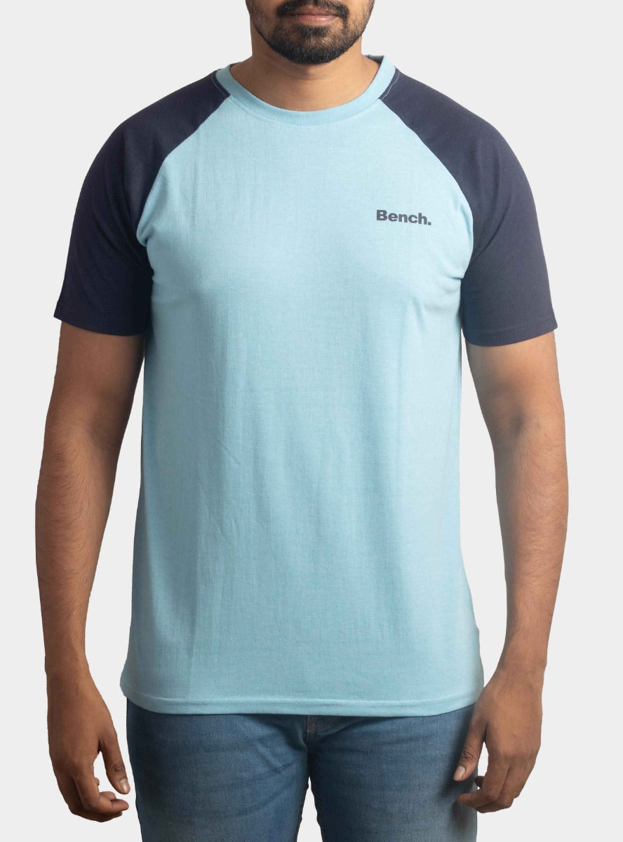 Mens Printed Raglan Sleeve T-Shirt
