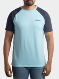 Mens Printed Raglan Sleeve T-Shirt