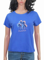 Ladies Printed Top | Blue